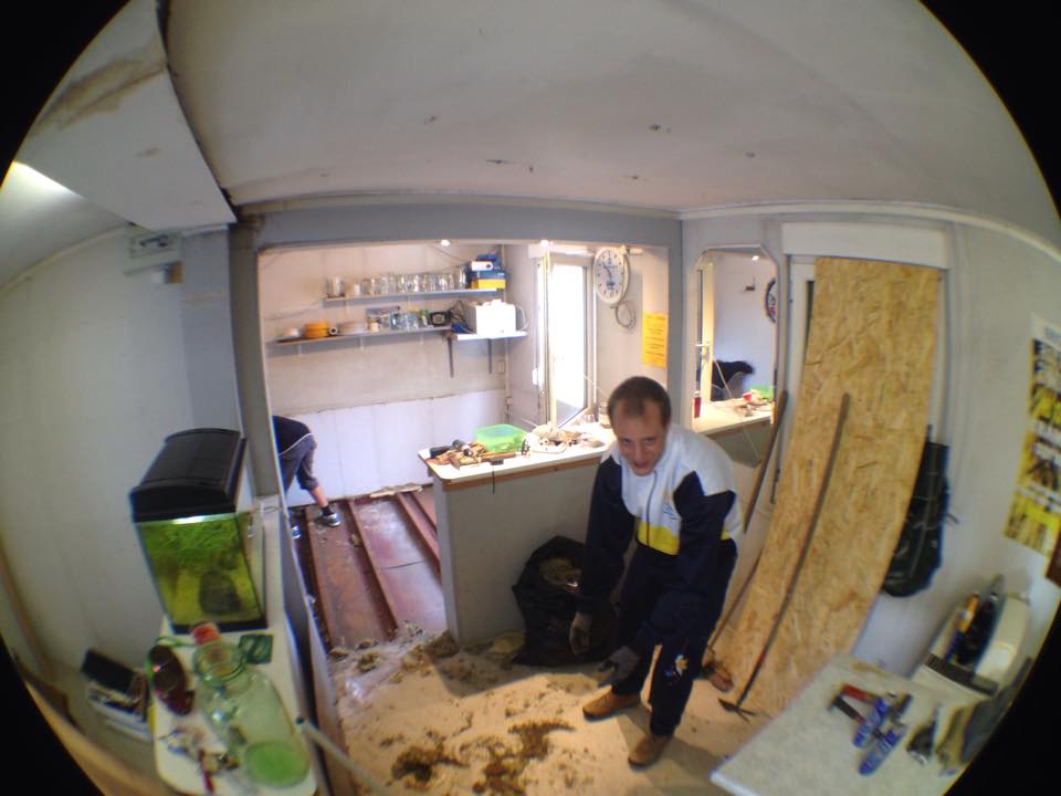 Kuechen Container Umbau