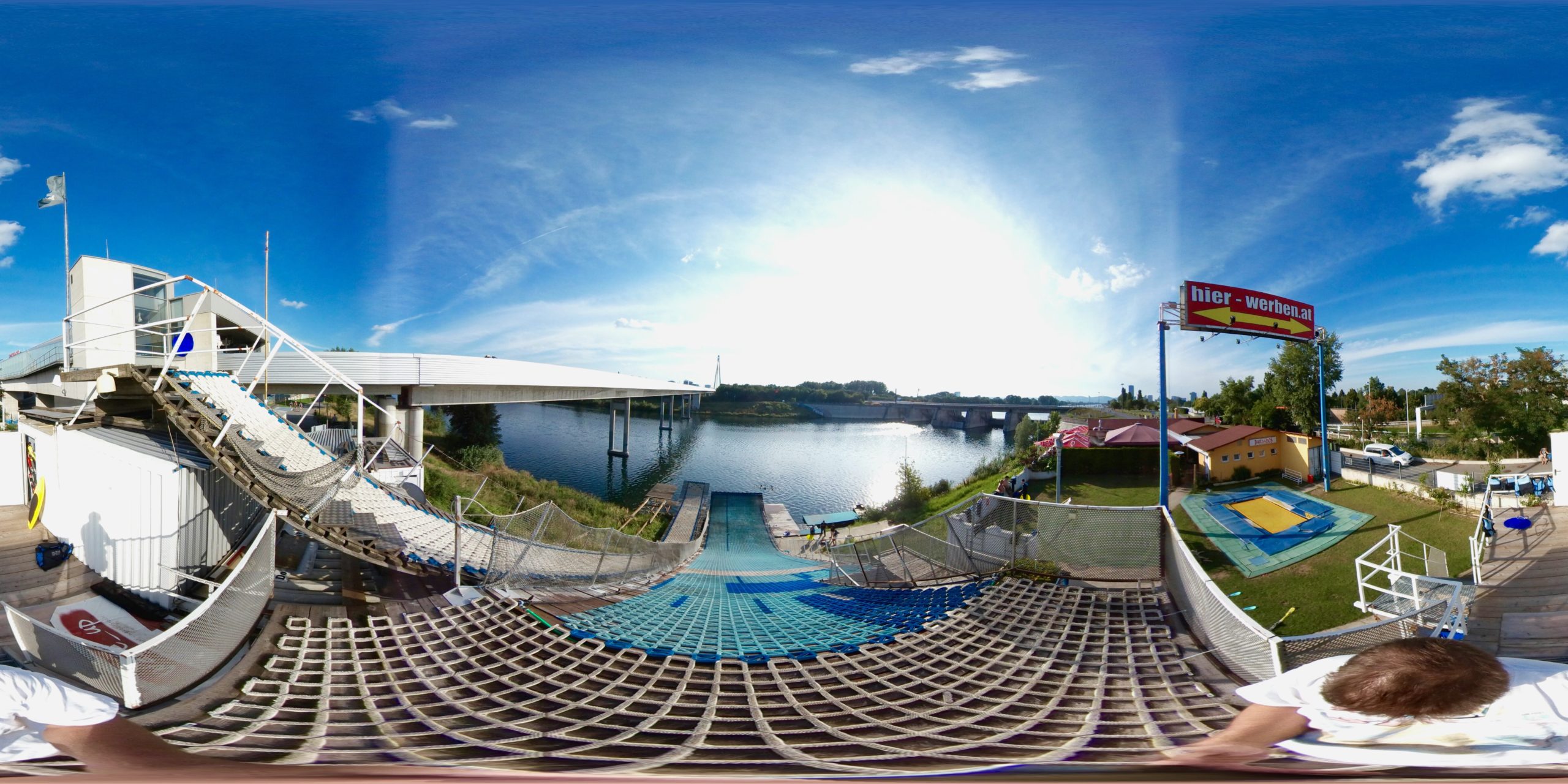 360° Panorama am Start der Mittleren Schanze